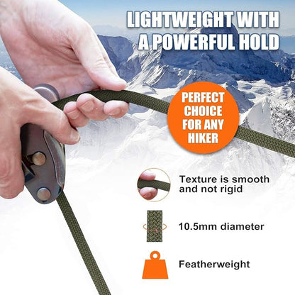 X XBEN Outdoor Climbing Rope 10M 20M 30M 50M 70M 152M 352M Static Rock Climbing - Image 5
