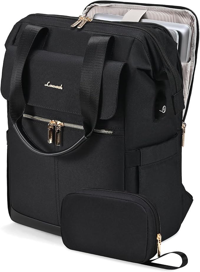LOVEVOOK Laptop Backpack for Women, 15.6 Inch Work Laptop Bag by LOVEVOOK