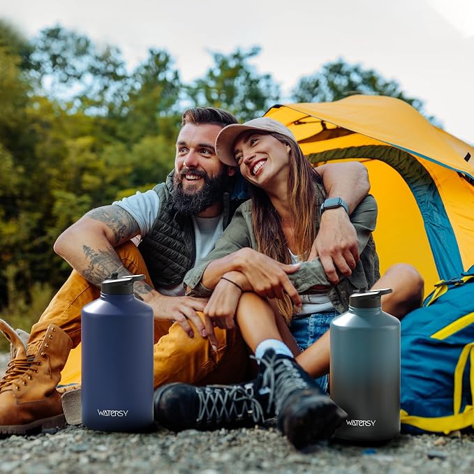 1 Gallon Water Bottle Insulated, BPA Free&Leak Proof, 128oz Stainless Steel - Image 7