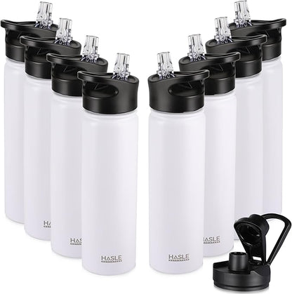 HASLE OUTFITTERS Insulated Water Bottle 22 oz Double Wall Stainless Steel Water by HASLEOUTFITTERS