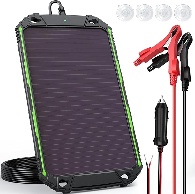 Sun Energise 5W 12V Solar Battery Charger Maintainer PRO, Built-in Smart MPPT by SunEnergise