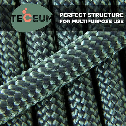 TECEUM 5/32" Paracord Rope 1000 – 1000ft / 200ft / 100ft / 50ft – Tactical - Image 5