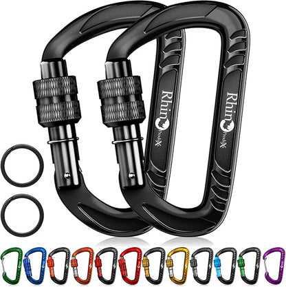 Rhino Produxs 12kN Heavy Duty Carabiner Clips, - Image 6
