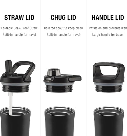 ZULU Base 32oz Stainless Steel Water Bottle - Image 3
