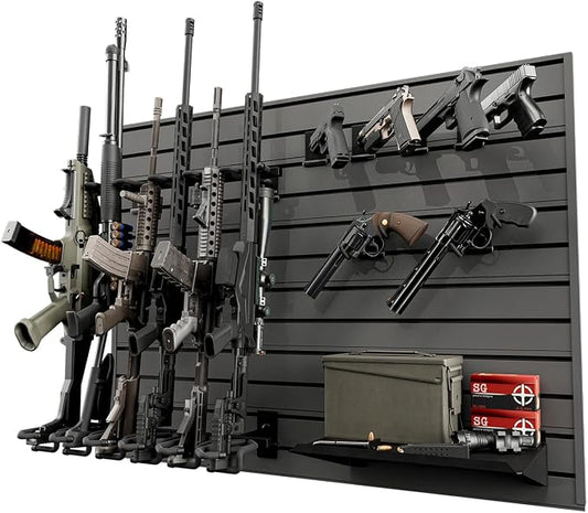 Hold Up Displays Gun Wall Mount Display, Modular Tactical Wall by HoldUpDisplays