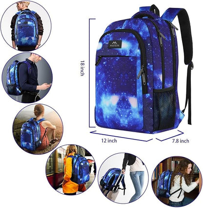 MATEIN Travel Backpack for Men Women, Anti Theft College Laptop Daypack for Men - Image 7