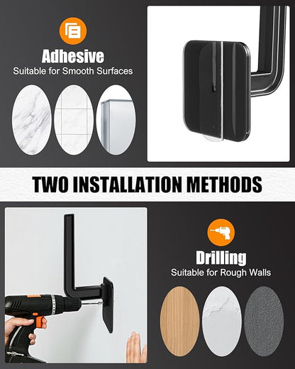 Hat Rack for Hat Storage, Strong Adhesive Hat Hooks for Wall Hat Organizer for - Image 3