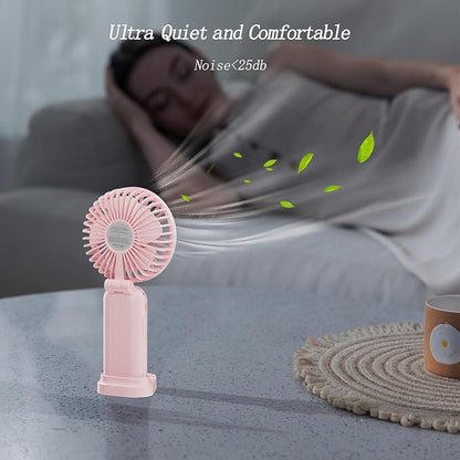 GOCKERA Portable Fan, 4200mAh Battery Operated Fan, 5 Speeds&Digital Display - Image 6