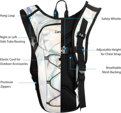 Reflective Hydration Backpack, Hydration Pack - Image 3