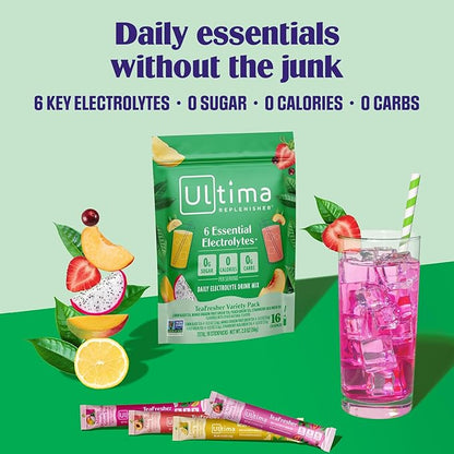 Ultima Replenisher Electrolyte Powder & Instant Tea Drink Mix – TeaFresher - Image 2