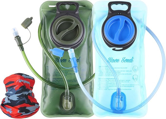 2 Pack Hydration Bladder 2 Liter/70 oz by Baen+Sendi