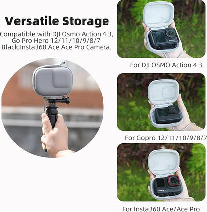 Carrying Case for DJI Osmo Action 5 Pro/4/3, Small Storage Bag for GoPro - Image 2