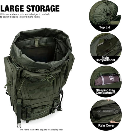 Mardingtop 60L Military Internal Frame Backpack - Image 4
