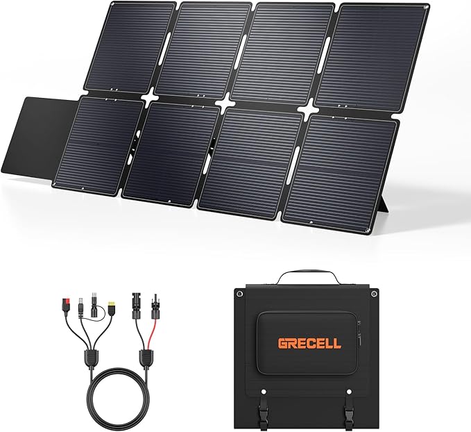 GRECELL 240W Portable Solar Panel by GRECELLPOWERSTATION
