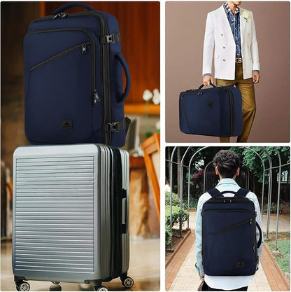 MATEIN Extra Large Mens Travel Backpack Carry on, Expandable Traveling Backpack - Image 7