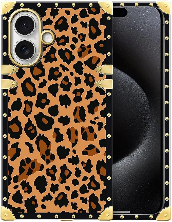 for iPhone 17 Case Luxury Golden Decoration by Unknown
