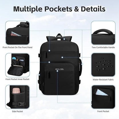 RealCool Travel Backpack for Women Men - Image 3