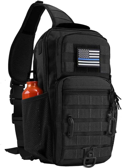 Rover Sling Pack Tactical Shoulder Sling Bag Backpack by HannibalTactical
