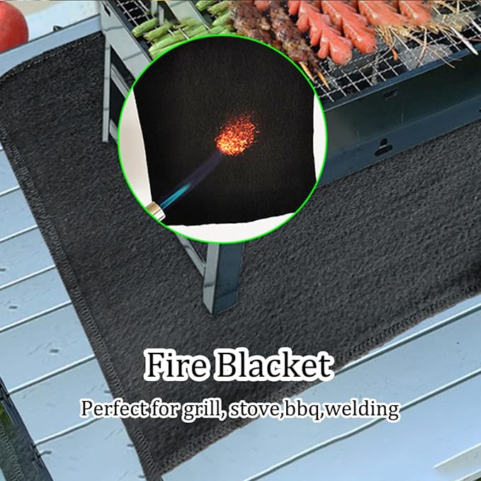 39"x39" Welding Fireproof Blanket Flame Retardant Mat Anti Fire Pad Outdoor - Image 6