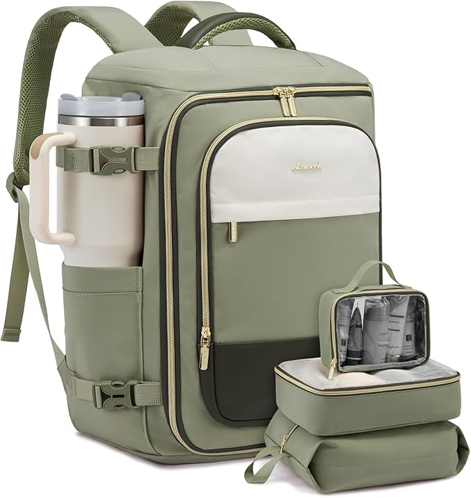 LOVEVOOK Large Travel Backpack for Women, 40L TSA Approved Backpack by LOVEVOOK