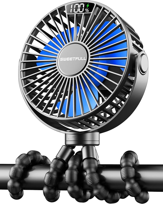 SWEETFULL Portable Stroller Fan by SweetFull%C2%AE