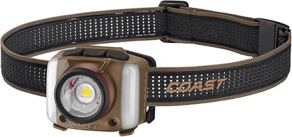 Coast FL97R Voice-Controlled 1200 Lumen Rechargeable LED Headlamp by Coast