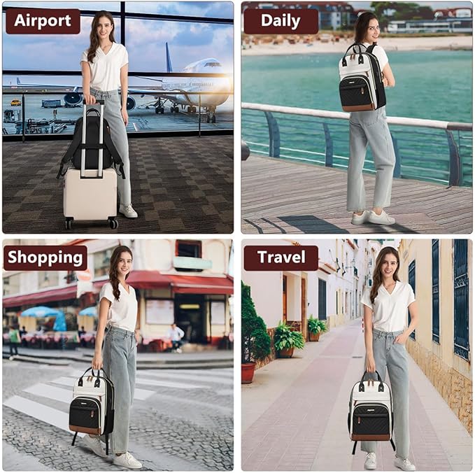 Laptop Backpack for Women College Bookbag - Image 6