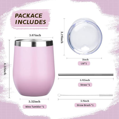12oz Stemless Wine Tumbler - Image 3