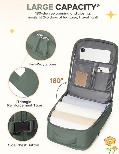coofay Travel Backpack For Women Men Airline Approved Carry On Backpack Flight - Image 6
