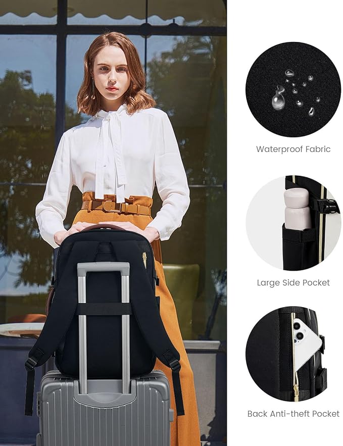LOVEVOOK Travel Backpack For Women Flight Approved, 40L Carry on Backpack for - Image 7