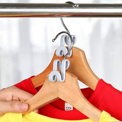 Mlici Clothes Hanger Connector for Clothes Organizing, 60 Pack Space Saving - Image 3