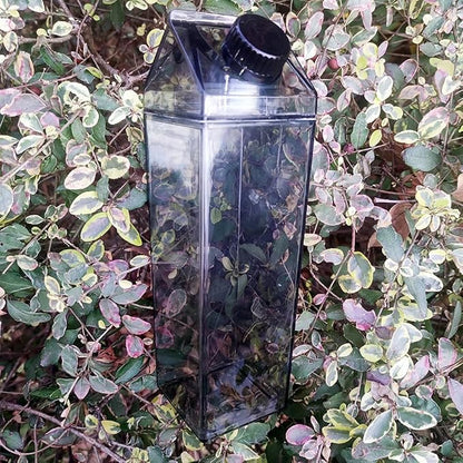 Jinberry 500ml/17Oz Cute Leakproof Milk Carton Water Bottle Portable Drinkware - Image 7
