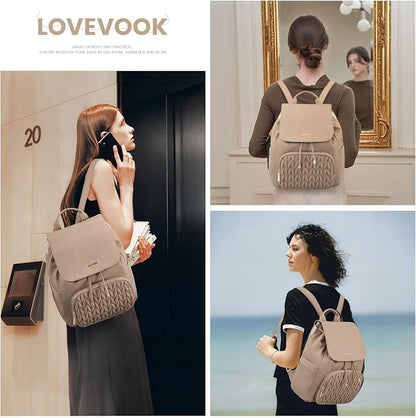 LOVEVOOK Backpack Purse for Women, Small Backpack for Women for Travel Work - Image 7