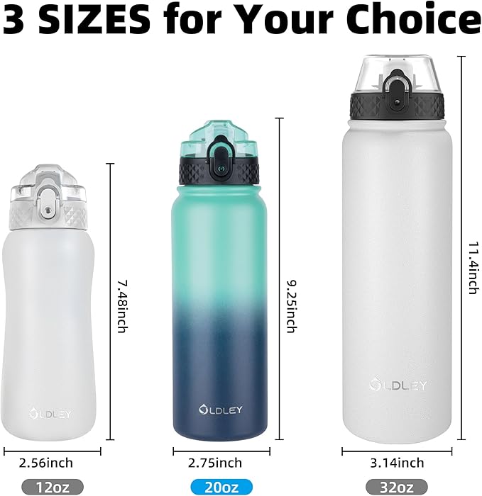Oldley Insulated Water Bottle 20oz - Image 5