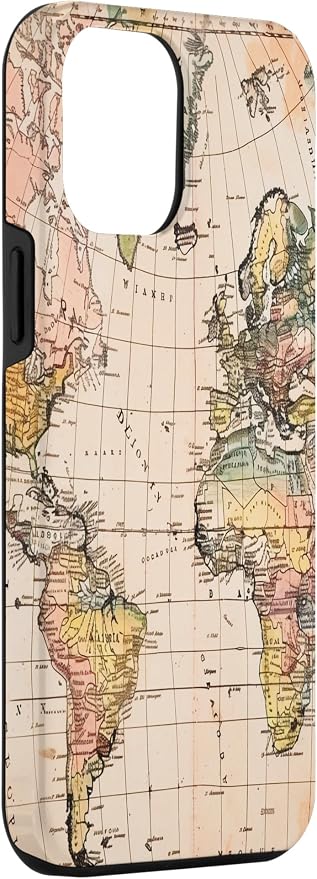 World Map, Old Map of the World Case - Image 3