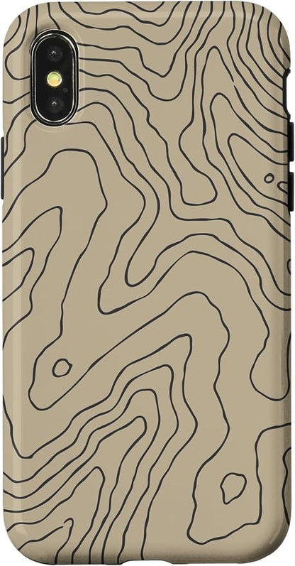 Coyote Country Guide Lines Topographical Contour Map Case by Unknown
