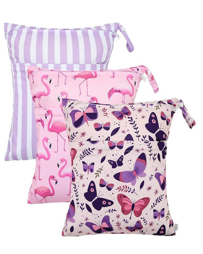 babygoal Wet Dry Bags 3 Pack, Waterproof Travel Bags by babygoal