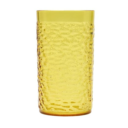 G.E.T. 3316-Y Heavy-Duty Shatterproof Plastic Pebbled Tumbler, 16 Ounce - Image 2