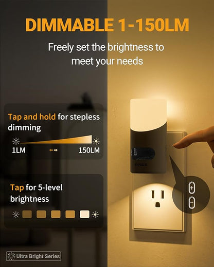 Lyridz LED Night Lights Plug into Wall - Image 3