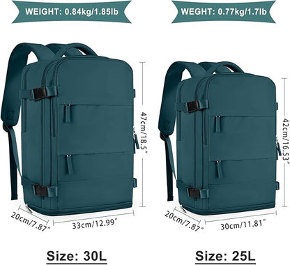 coowoz Large Travel Backpack For Women Men, Carry On Backpack Flight Approved - Image 2