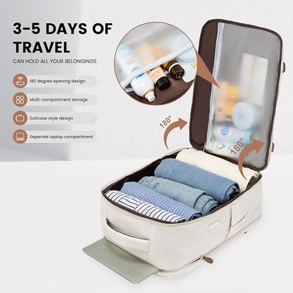 LOVEVOOK Travel Backpack for Women, 40L Carry On Backpack - Image 2