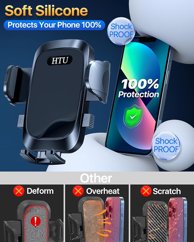 2026 Ultimate Best【True Military-Grade & Safety Cert】Car Phone Holder【Upgraded - Image 2