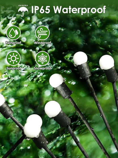 2026 Upgraded Solar Lights Outdoor, 10 Pack Solar Garden Lights - Image 4
