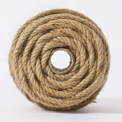 Tenn Well 5mm Jute Rope, 100 Feet 4Ply Twisted Heavy Duty and Thick Twine Rope - Image 5