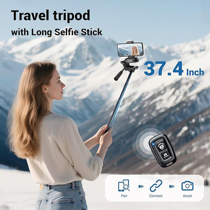 Phone Tripod, 83” Cell Phone Tripod - Image 7