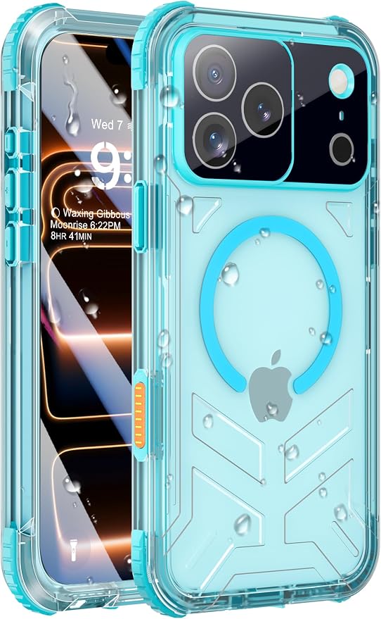 for iPhone 17 Pro Max Waterproof Case by Haireca