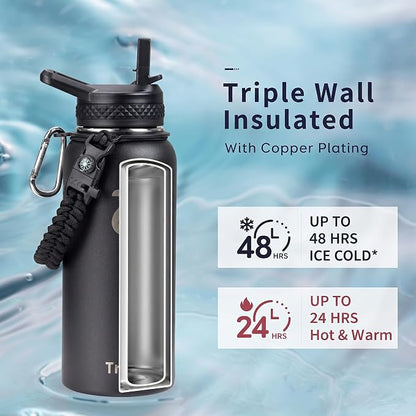 Trebo 32 oz Water Bottle Insulated - Image 2
