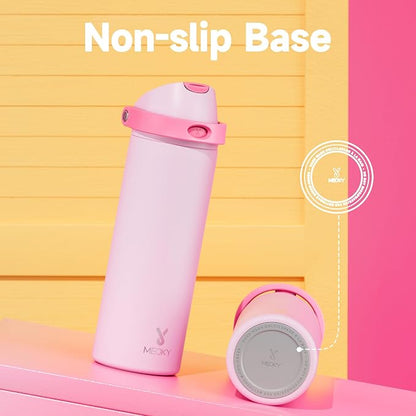 24 oz Insulated Water Bottle for Sports: Meoky Stainless Steel Water Bottle - Image 9