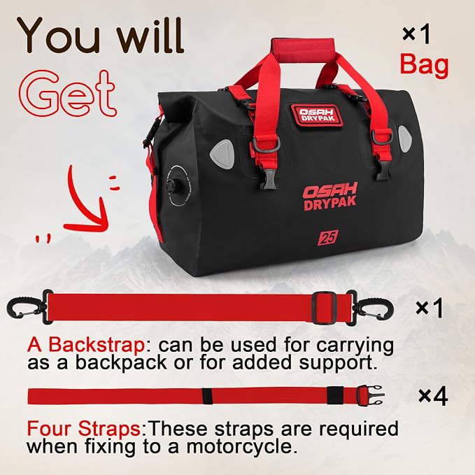 OSAH DRYPAK Waterproof Duffel Bag - Image 8