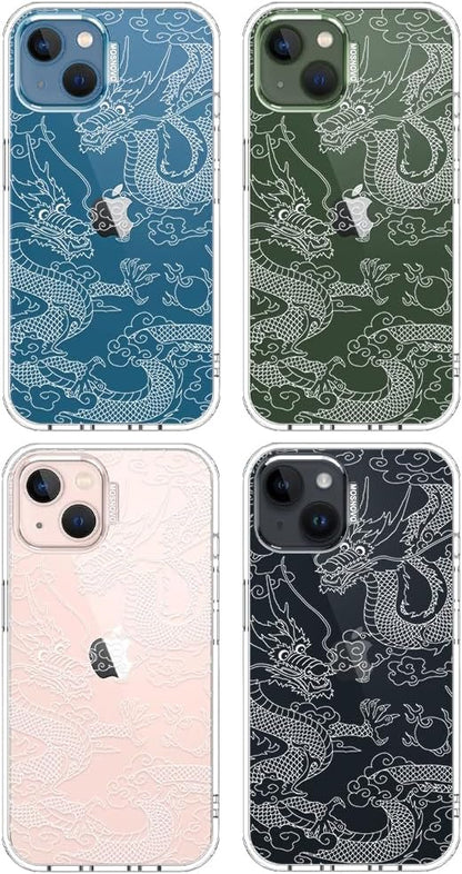 MOSNOVO for iPhone 13/14 Case | Military Grade 6.6ft Drop Tested | Clear - Image 4